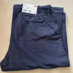 UNIQLO ユニクロ リネンブレンドイージーパンツ ネイビー Mサイズ