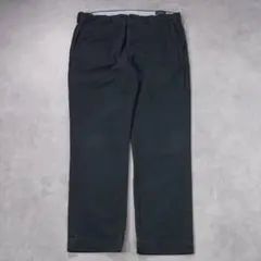 ポロ ラルフローレン W36 ポロチノ チノパン ボトム 古着 黒 19495