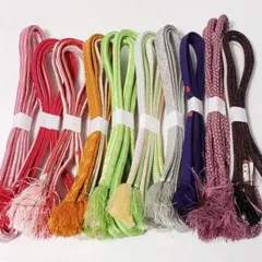 (1413)【在庫処分！】帯締め 10点 まとめ売り 帯紐 着物 小物