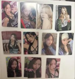 LE SSERAFIM カズハ トレカ まとめ売り(DIFFERENT)