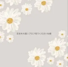 ネイルパーツ　豆まめ大福☆プロフ見てくださいね様リクエスト