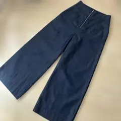 SNIDEL ハイウエスト ワイドパンツ
