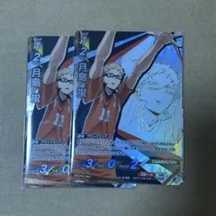 ハイキュー!! バボカ BREAK 頂 月島蛍 2点