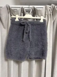 HALLOWEEN COLLECTION シャギーショートパンツ グレーのサムネイル