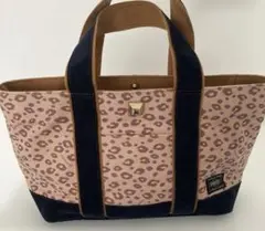 【希少】PORTER × bonica dot コラボ レオパード柄トートバッグ