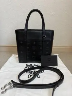 中古MCM 2way ショルダーバッグ ブラックのサムネイル