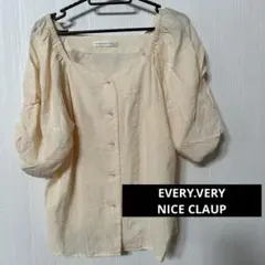 EVERY.VERY、NICE CLAUP ナイスクラップ　半袖　ブラウス