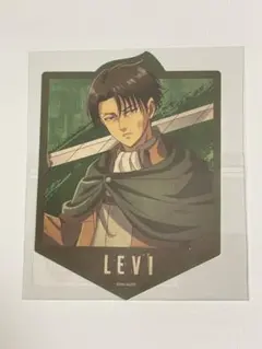 進撃の巨人　リヴァイ　ダイカットステッカー　戦いの後でver.