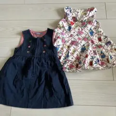 ゆ*あ様 女の子　子ども服　まとめて　メゾピアノ　ファミリア　ワンピース　オズの