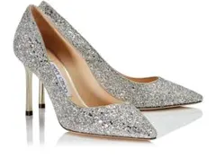 JIMMY CHOO グリッターハイヒール