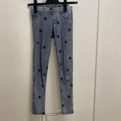 星柄デニム風パンツ 130cm
