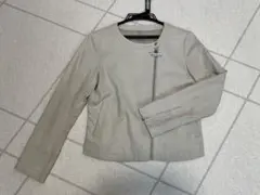 ノーカラージャケット サイズ36