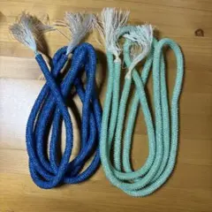 帯締め　ビーズ　2色セット