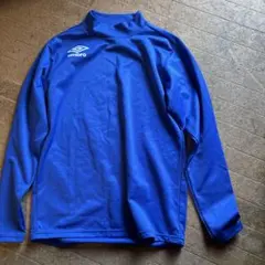 umbro 青 長袖 ハイネックウェア