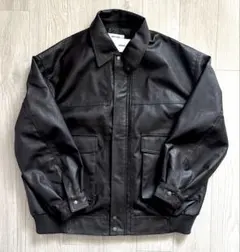 MONO-MARTモノマート オーバーサイズヴィンテージライクブルゾン