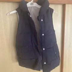 ネイビー ダウンベスト 130