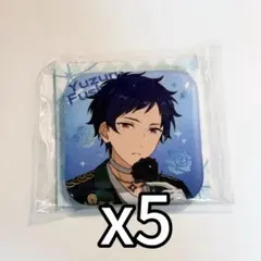 あんスタ　中国　星爍　スクエア缶バッジ　伏見弓弦　B