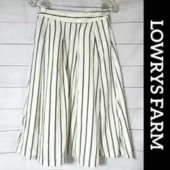 ♥️ LOWRYS FARM ♥️スカート ひざ丈ミモレ丈 フレアスカート