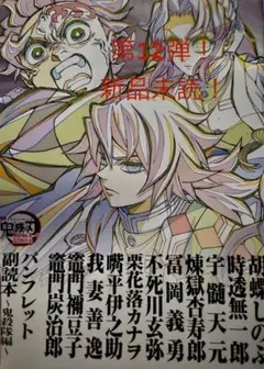 鬼滅の刃 無限城編 入場特典 パンフレット 副読本 鬼殺隊編 12弾