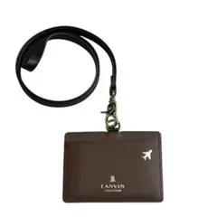 新品 ランバン コレクション IDカードホルダー ネームホルダー ストラップ