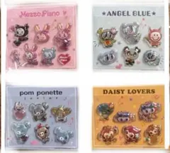 ナルミヤキャラクターズ　ぷっくりしーる　 セブンイレブン　４種４枚コンプリート