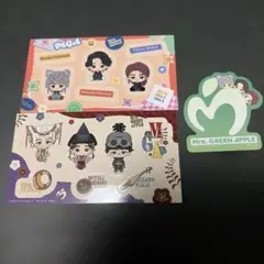 ミセス　一番くじ　ステッカー　h賞　f賞