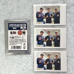 侍ジャパン 2025 シークレットチェキ 大山悠輔 齋藤友貴哉 吉川尚輝