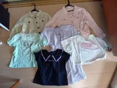 ☆大人気☆アルジー、ジェニィラブ、ピンクラテ　おしゃれ服6点セット130〜150