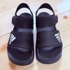 adidas キッズ サンダル ブラック 21cmのサムネイル