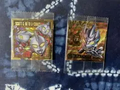 ウルトラマンシール　ウエハース　2枚セット