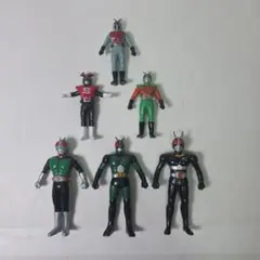 仮面ライダー フィギュア 6体まとめ売り 80年代物のサムネイル