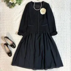 アンタイトル　ツイードジャケット セットアップ S 卒業式 入学式