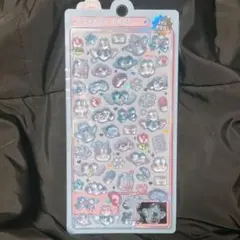 クーリア　ボンボンドロップシール 　みずいろボンボン シャーベット　うさぎ