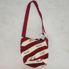 ピンクハウス ショルダーバッグ 赤