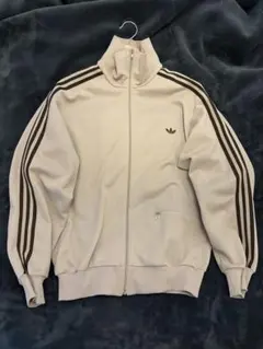 80s adidas トラックジャケット ベージュ
