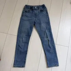 UNIQLO ダメージデニムパンツ 130