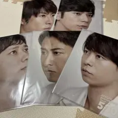 嵐 5x20 クリアファイル 5人セット