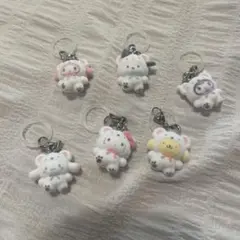 【未使用】サンリオ　めじるしアクセサリー　ふわふわスノー