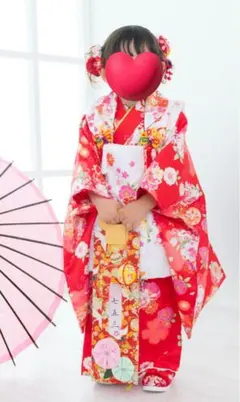 七五三(3歳)着物フルセット