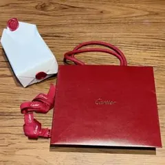 Cartier カルティエ 紙袋 リボン 蝋シール ラッピング 包装