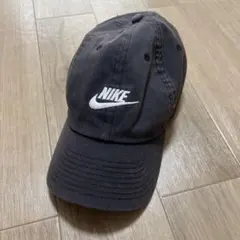 Nike 黒 キャップ ロゴ刺繍