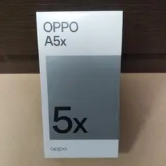 未開封・外箱シュリンク付き OPPO A5 5G本体 SIMフリー ホワイト①