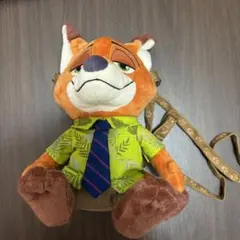 ディズニー ニック ポシェット ぬいぐるみ 美品 ズートピア