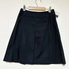 Vert Dense ✨新品　フレアスカート　膝丈　シンプル　きれいめ　ブラックのサムネイル