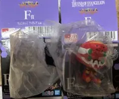 一番くじ　エヴァンゲリオン　F賞　ちょこのっこ フィギュア　2種