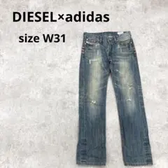 208〓値下げ DIESEL×adidas デニムパンツ メンズ W31