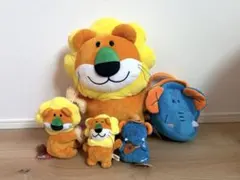 たべっ子どうぶつ ぬいぐるみ マスコット 5点セット