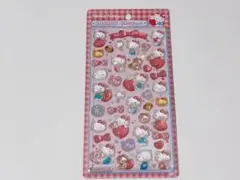 正規品　ボンボンドロップシール　サンリオ　第2弾　ハローキティ　赤