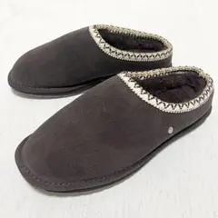 【極美品】EMU Australia モックシューズ 本革　スエード　チョコ