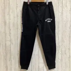 現行タグ マークアンドロナ ジョガーパンツ 黒 白 L〜XL相当 パンツ 48